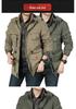 Men's Mid-Length Casual Outdoor Hooded Plus Size Jacket for Spring and Autumn (Style 086)