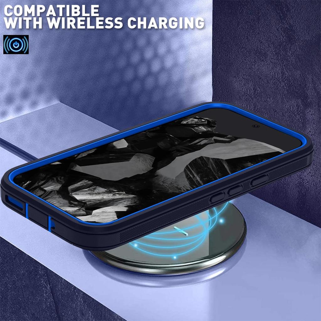 Rugged OTT Armor Box With Clip Shockproof Case For Google Pixel 10 9 8 ProXL Heavy Dual Layer Enhanced Anti-Drop Protect Cover