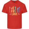 LGBT Sign Language Love Is Gay Pride Day Unisexs Light Cotton TShirt