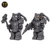 MOC Military X01 Armor Soldiers Mini Anime Action Fallouts Figures Weapons Robot Kinghts Building Blocks Bricks DIY Toys  Gifts