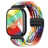 For Redmi Watch 6/5/4 XiaoMi Mi Band 8 Pro Quick Release Magnetic Woven Nylon Band Adjustable Breathable Sport Wristband