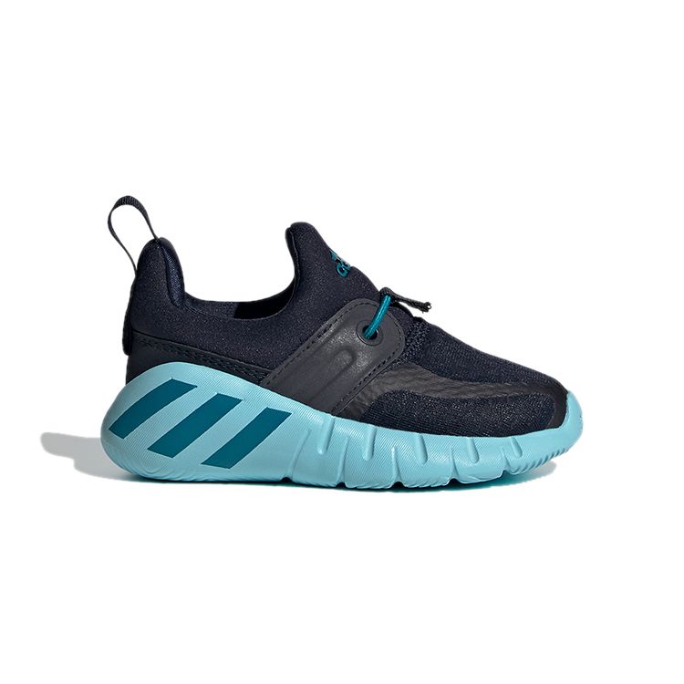 Adidas Rapida Breathable Low-Top Walking Shoes Baby Shoes Black Blue FX4084