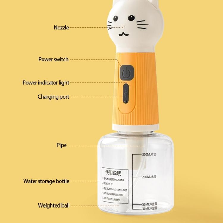 Dog Bath   Automatic   Dispenser USB   1200mAh Quiet Motor ABS Construction