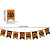 Decorative Happy Halloween Paper Banner Hanging Pumpkin Letter Flag  Haunted House