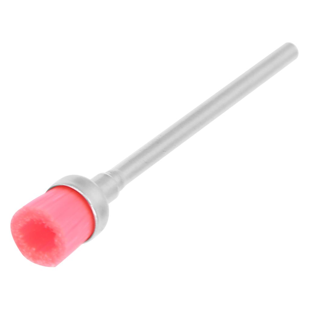 100pcs Nail Drill Bit Cleaning Brush Nail Dust Brush Cleaner Manicure Tool Accessory