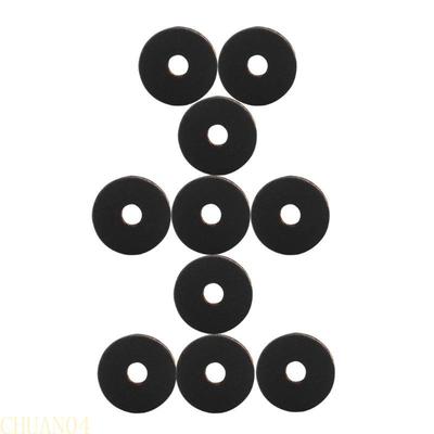 A1A2 10 Pcs Round Cymbal Stand Felt Washers Pads Cushions Percussion Drum Accessories