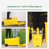 Huahuadu Yellow Plastic Medical Waste Bin