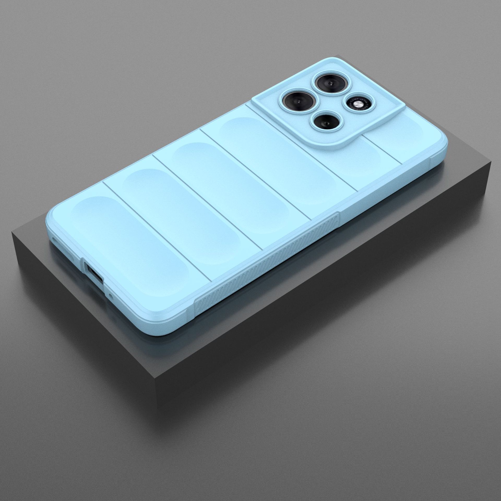 

Motorola Moto G86 Power Phone Case,Soft TPU Shockproof Phone Cover for Motorola Moto G86 Power світло-синій колір