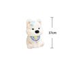 West Highland White Terrier Plush Toys White Dog Stuffed Doll Adorably Room Decor Toys Accompany Sleep Toy Kids Birthday Gifts