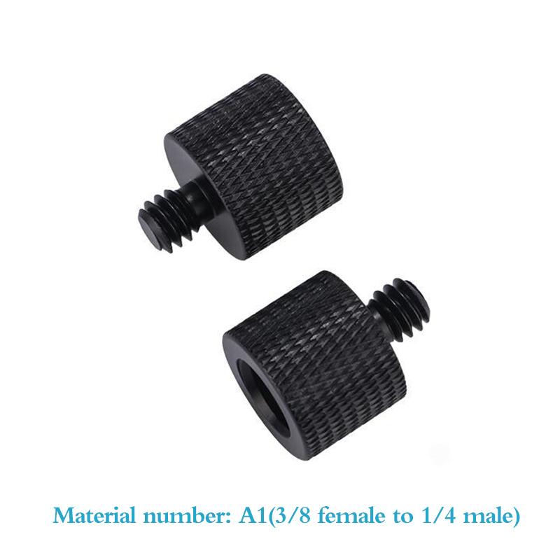 

1/4 - 3/8 дюйма переходной винт универсальный камера двойные гайки крепление штатива винт адаптер конвертер для Dslr камеры штатив быстросъемное крепление адаптер