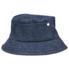 HERMES [Excellent Condition/Domestic Authentic] Helen Silky Denim Pocket Bucket Hat hat 57 IndigoUsed