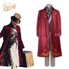 Costume Wonka Per Uomo e Donna Autentico Abito Wonka Per Halloween e Spettacoli Teatrali