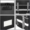 Portable Heat Proof File Box With Insulation Layer And Adjustable Handle For Easy Transport