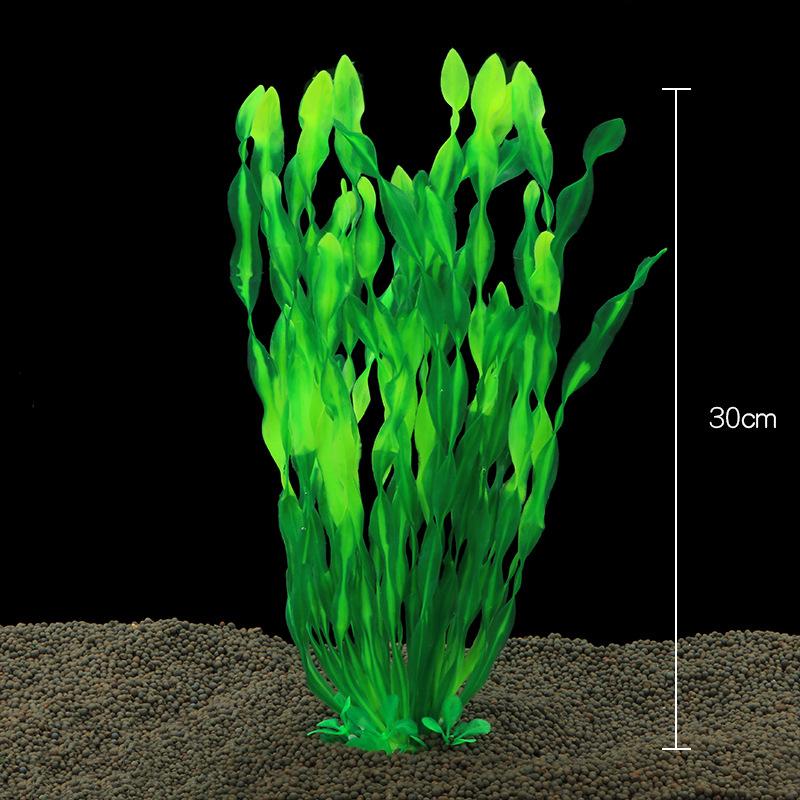 Artificial Aquarium Decor Plants Underwater Water Grass Aquatic Plastic Plants For Fish Tank Aquarium Decorations