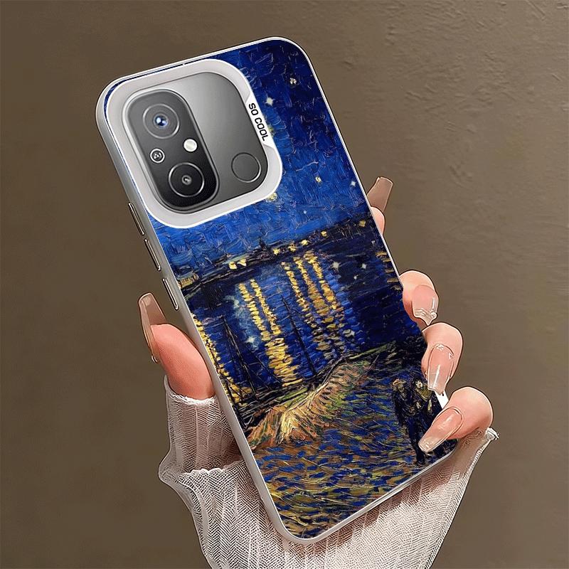 Van Gogh Oil Painting Aesthetics Shockproof Phone Case for Xiaomi Poco X7 X6 X5 X3 Pro F7 Ultra M8 Redmi 15C 15 14C 13C 12C 10C