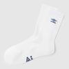 Embroidered Logo Cushioned Crew Socks White UR123CSC23