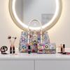 Super Product Newest Lady Tote Bag Large Capacity Multi-partition Layer Tote Women's Bag Exquisite Printed Female Handbag Sets