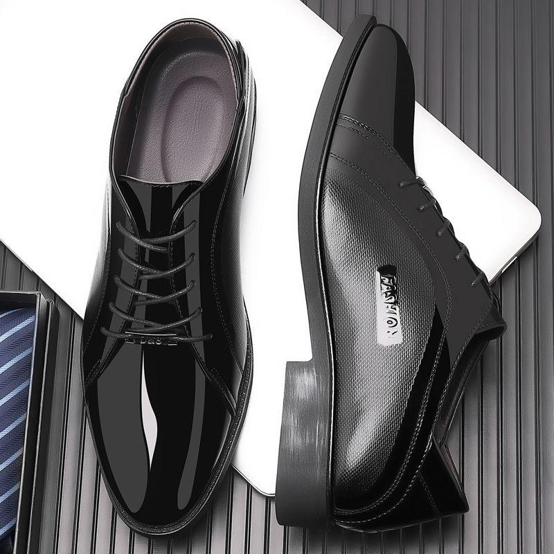 Spring/Summer Business Dress Men's Leather Shoes Soft Sole British Fashion Korean Version Breathable Versatile Men's Shoe Trend