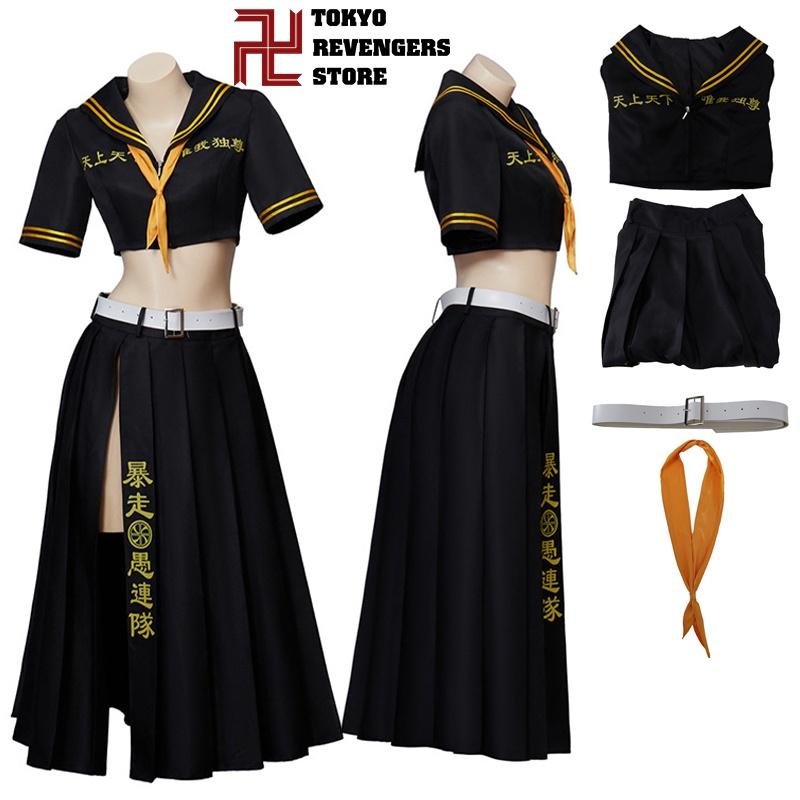Sano Revengers Tokyo Manjiro Mikey Cosplay Costume Uniform Outfit Carnival Party