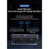 Q100 17inch Gaming Laptop Cooler Fan Led Screen Two USB Port 2600RPM Laptop Cooling Pad Notebook Stand For Laptop Fan Cooler