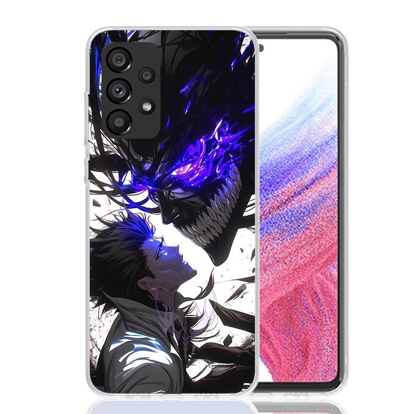 Aizen Sousuke Bleach Phone Case For Samsung Galaxy A17 A16 A14 A15 A13 A57 A56 A54 A55 A53 A37 A36 A34 A35 A33 A26 A24 A25 A23 G
