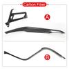 ABS Car Center Control Dashboard Frame Trim Strip Interior Decor Stickers For Toyota Camry XV70 70 2018