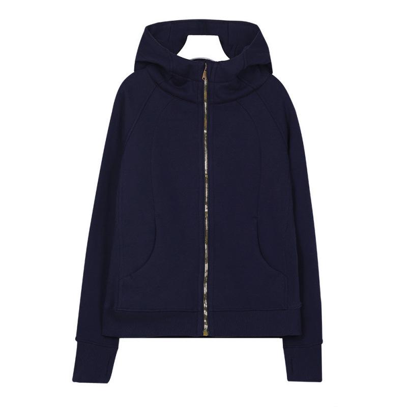 Оригинальная вышитая облегающая куртка Lulu из неопрена - Теплый топ для йоги повседневной носки и спорта с флисовой подкладкой Size 10 4960₽