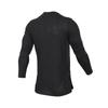 Nike Solid Color Sports Casual Crew Neck Knit Long Sleeve T-Shirt Men Tops Black 891602-010