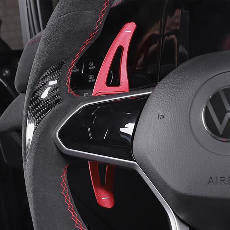 Per VW Golf 8 MK8 R GTI R Line Accessori 2020 2021 2022 Estensione Paddle Cambio Volante Auto in Alluminio 2 PZ