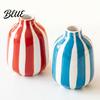 Elegant Housewarming Gift Minimalist Flower Striped Vase Ceramic for Women Modern Decorative Holder Luxury Desktop Decoration Conference Room Living