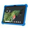 4 Verdickte Ecken Weiche Silikonhülle mit Ständer für Google Pixel Tablet Hülle 10.95" Kindersicherheit Stoßfester Schutzhülle