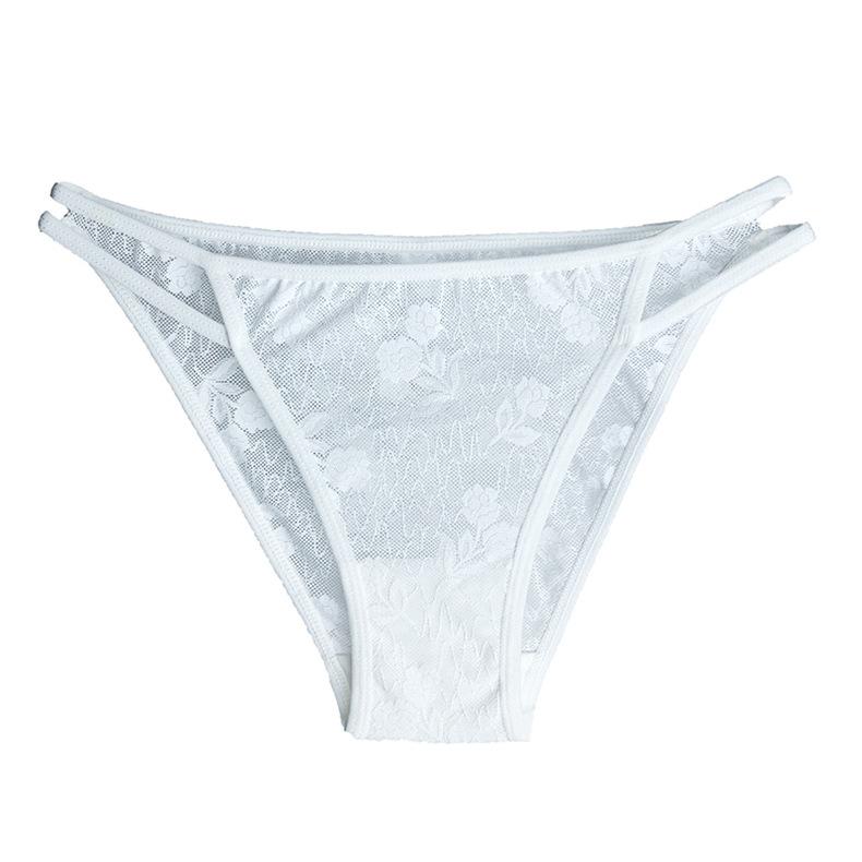 Big Yards Ms Summer New Interest Sexy Lace Double Fine with Pure Color Perfect Waist Briefs