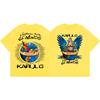 Cantante Karol G Tropicoqueta Tour 2026 Magliette Grafiche Uomo Donna Moda Vintage T-shirt Estiva Casual Ampia Magliette in Cotone