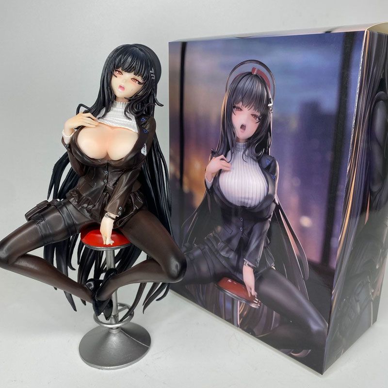 

25Cm Blue Archive Figures Tsukatsuki Rio Figurine Sexy Girl Tsukatsuki Anime Figurine Pvc Models Statue Collection Kids Toys Gifts no box