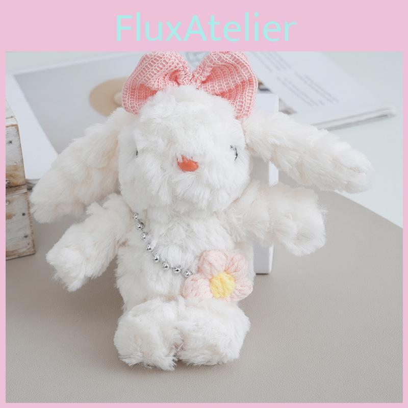 Plushie Rabbit Cute Keychain With Soft Long Fur For Bag Accessories