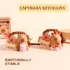 Cute Car Key Chains Kawaii Animal Keyring 2024 Capybara Keychains