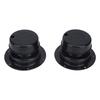 Plastic Marine Vent Cover Kit with Predrilled Flanges, Mesh Screens and Sealant for Recreational Vehicle or Boat Openings