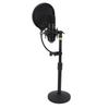 Condenser Microphone Set AM700‑USB Cardioid Aluminum Alloy Flat Head for Gaming Karaoke