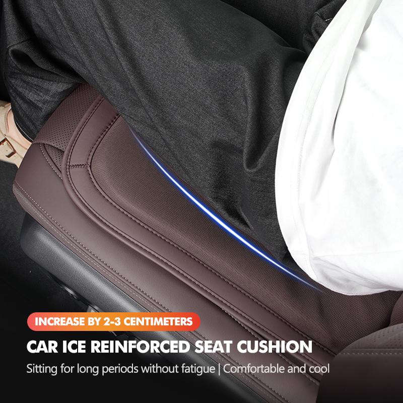 For Porsche Car Seat Cushion Front Rear Luxury Ice Silk Booster Pad Cayenne Boxster Macan 968 Panamera 911 Carrera-GT 918