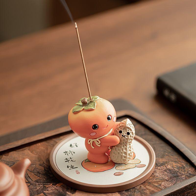 Everything Goes Well Incense Ornament Incense Burner Home Indoor Chinese Gift Holder Stand Tea Table Aromatherapy Ornament