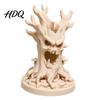 Artistic Desktop Decoration 3D Printed Tree Spirit Figurine Gothic Ferocious Monsters Ornament for Unique Horror Home Accents Halloween Miniature