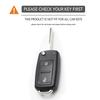 Silicone 2 Button Remote Car Key Shell Fob Case Key Box For Volkswagen Polo Passat B5 Golf 4 5 6 Mk5 Mk6 Eos Bora Beetle Tsi