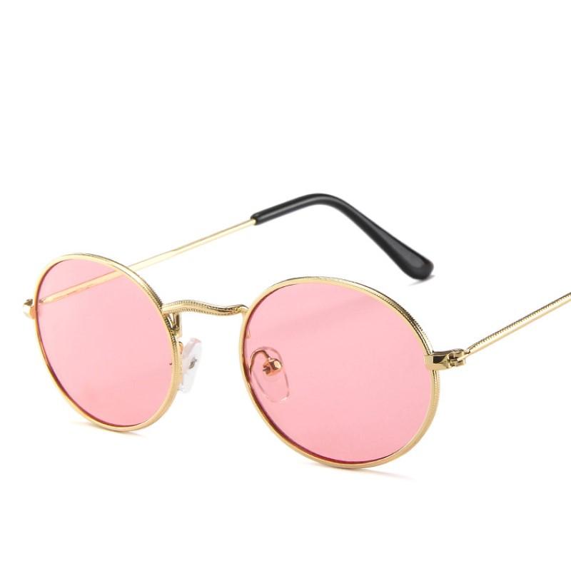 Retro Oval Sunglasses Men'S Brand Designer  Fashion Vintage Sun Glasses Women  Female Shades Glasses Uv400