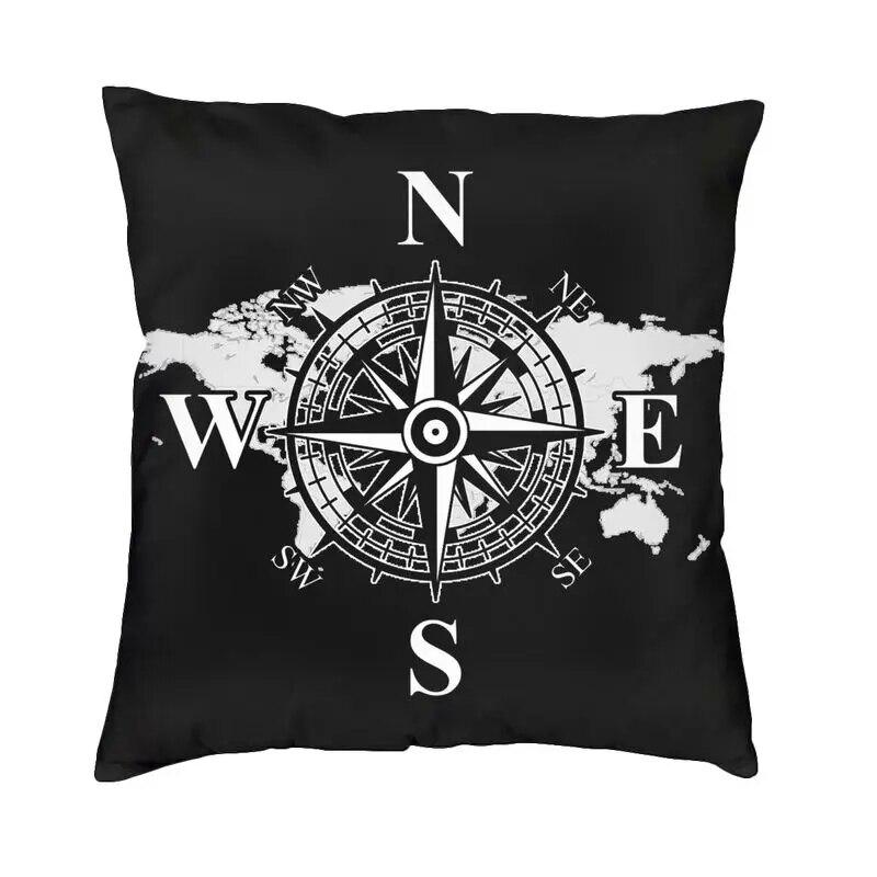Bedroom Living Room Car Pillowcase Home Decor Digital Compass Cushion Cover Floor
