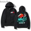 Anime iniziale D Drift felpa con cappuccioHoodie