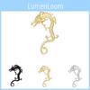 Dragon Chinese Unique Alloy Earrings Trendy Street Style Animal Zodiac Jewelry