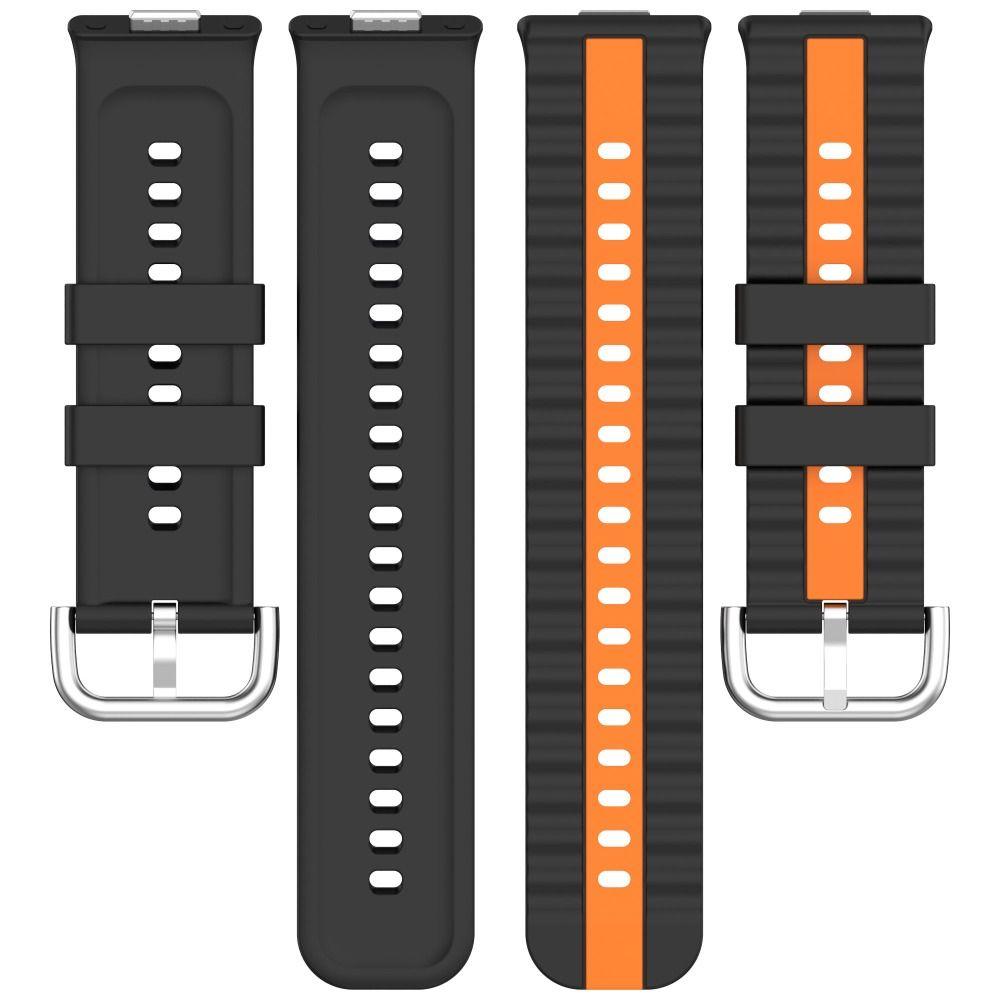 Silicone Wristband Double Color Bracelet for Huawei Watch Fit 4 Pro/4/3 Smart Watch Accessories