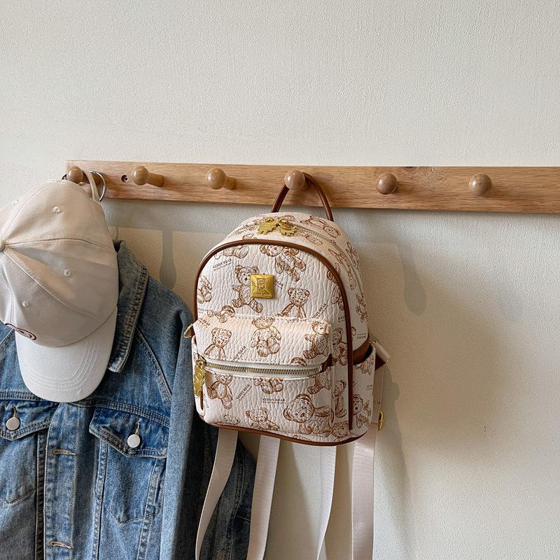 Retro Small Bag Women's Casual Fashion Niche Design Backpack Leisure Travel Small Backpack