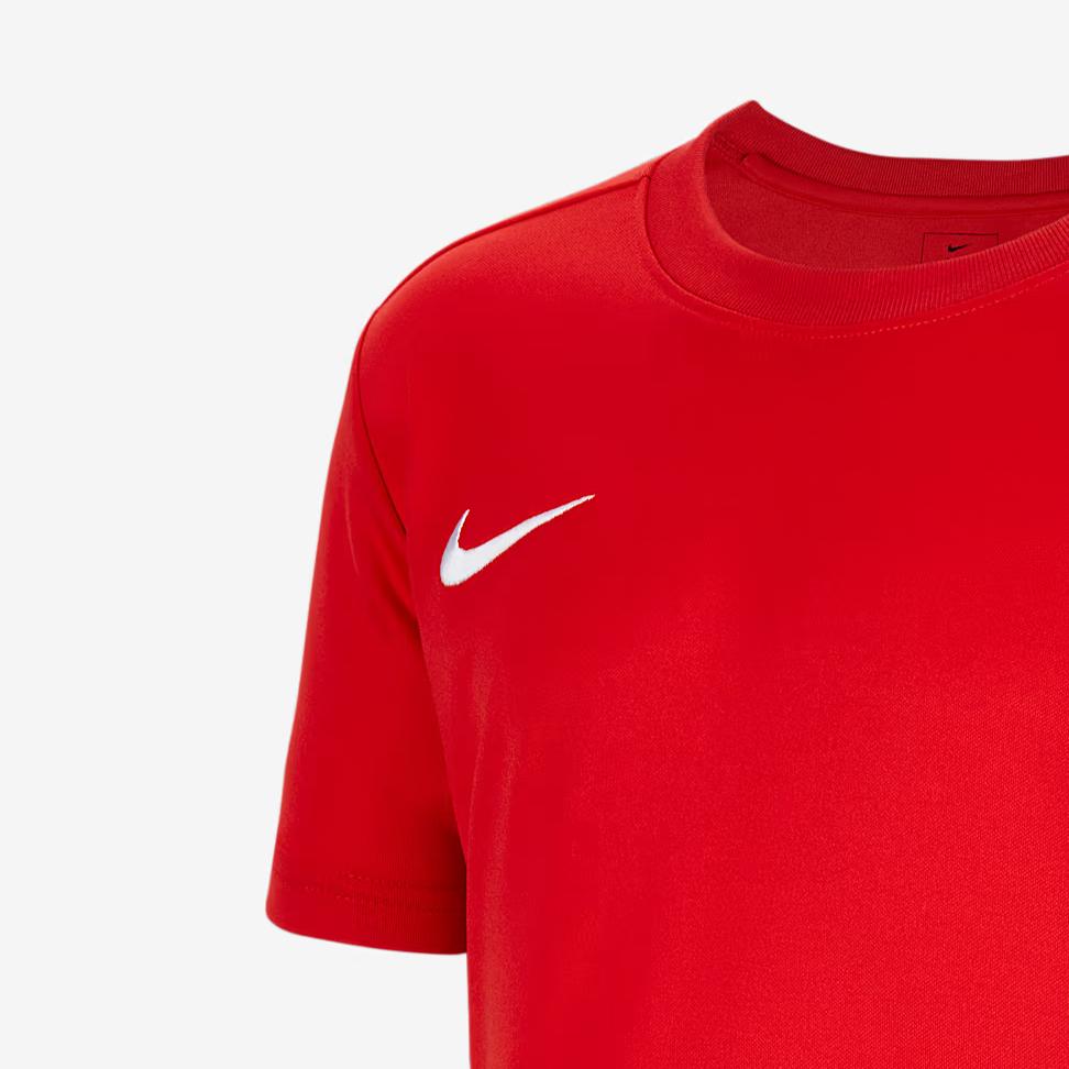 Nike Dri-Fit Park VII Fashion Comfortable Simple Short Sleeve T-Shirt Kids Tops University-Red IB8677-657