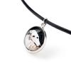 Borzoi, Russian Hunting Sighthound, Russian Wolfhound – Necklace pendant with your photo, handmade | Art-Dog